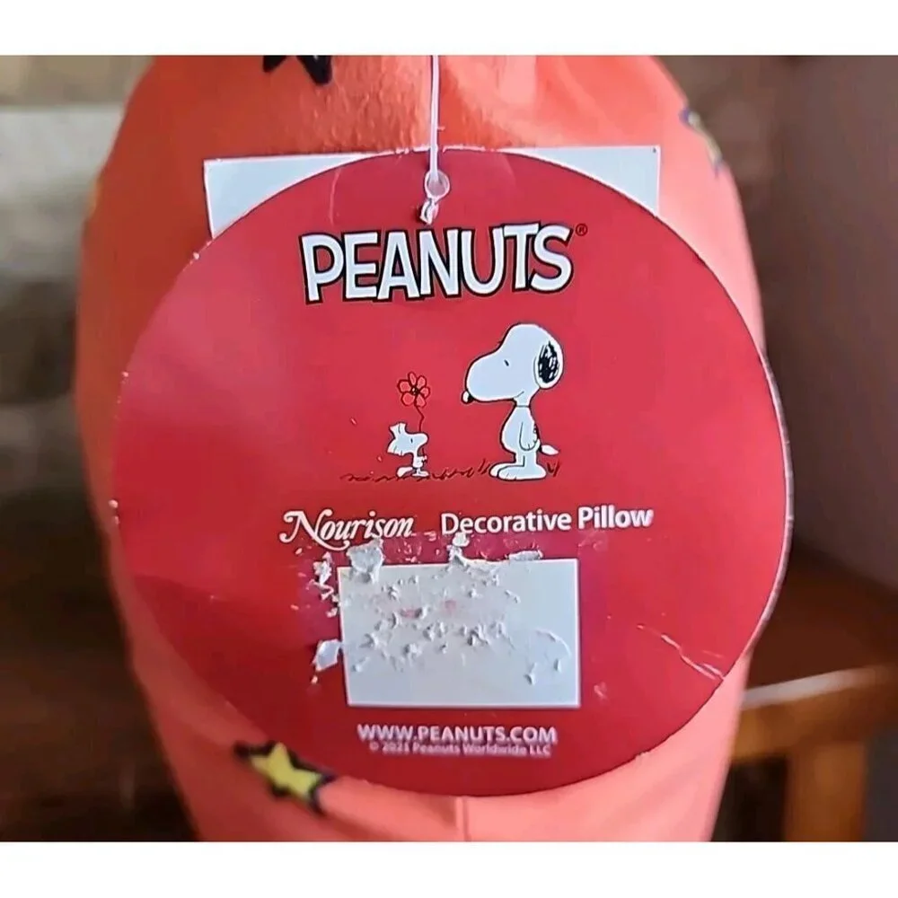 Peanuts Halloween Pillow Lights Up Snoopy Vampire Trick Or Treat New